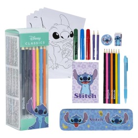 Ensemble de Papeterie Stitch Bleu 24 Pièces: Plus de 300.000 produits de grandes marques en vente directe à prix usine sur cadea