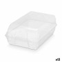 Boîte à chaussures empilable Transparent Plastique 21 x 13 x 37 cm (12 Unités): Plus de 300.000 produits de grandes marques en v