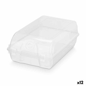 Boîte à chaussures empilable Transparent Plastique 21 x 13 x 37 cm (12 Unités): Plus de 300.000 produits de grandes marques en v