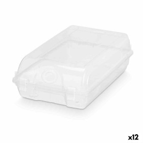 Boîte à chaussures empilable Transparent Plastique 19 x 10,5 x 33 cm (12 Unités): Plus de 300.000 produits de grandes marques en
