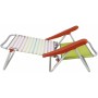 Chaise Pliante avec Repose-Tête 80 x 65 x 45 cm Multiposition A rayures: Plus de 300.000 produits de grandes marques en vente di