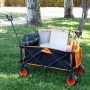 Chariot Multi-usages Aktive Orange Polyester PVC Acier 86 x 108 x 44 cm Pliable Plage: Plus de 300.000 produits de grandes marqu
