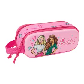 Trousse Fourre-Tout Double Barbie Rose Fuchsia 21 x 8 x 6 cm 3D: Plus de 300.000 produits de grandes marques en vente directe à 