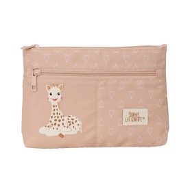 Trousse Fourre-Tout Double Sophie la Girafe Beige 23 x 16 x 3 cm: Plus de 300.000 produits de grandes marques en vente directe à