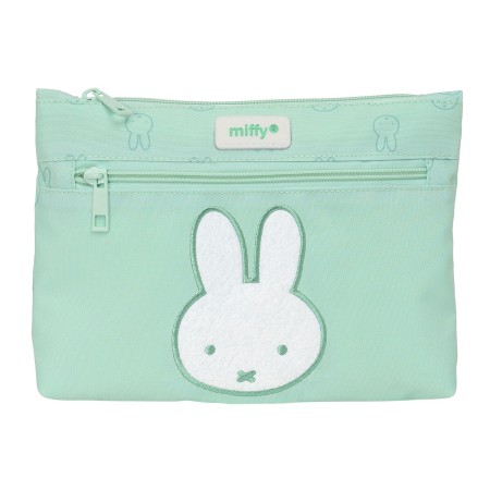 Trousse Fourre-Tout Double Miffy Menta Menthe 23 x 16 x 3 cm: Plus de 300.000 produits de grandes marques en vente directe à pri