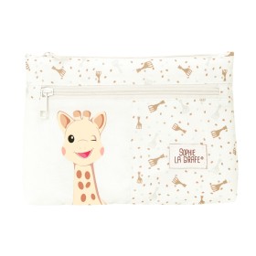 Trousse Fourre-Tout Double Sophie la Girafe Beige 23 x 16 x 3 cm: Plus de 300.000 produits de grandes marques en vente directe à