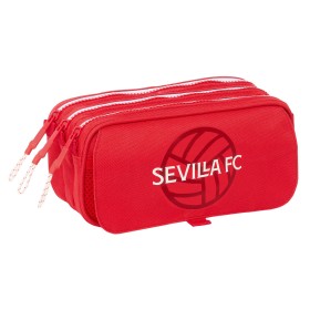 Trousse Fourre-Tout Triple Sevilla Fútbol Club Rouge 21,5 x 10 x 8 cm: Plus de 300.000 produits de grandes marques en vente dire