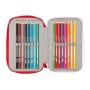 Pochette à crayons triple Sevilla Fútbol Club Rouge 12,5 x 19,5 x 5,5 cm 36 Pièces: Plus de 300.000 produits de grandes marques 