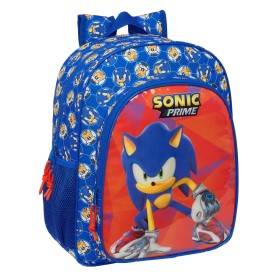 Cartable Sonic Prime Bleu 32 x 38 x 12 cm: Plus de 300.000 produits de grandes marques en vente directe à prix usine sur cadeauf