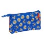Trousse Fourre-Tout Triple Sonic Prime Bleu 22 x 12 x 3 cm: Plus de 300.000 produits de grandes marques en vente directe à prix 