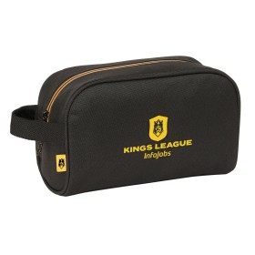 Nécessaire de Voyage Kings League Noir 24 x 15 x 10 cm: Plus de 300.000 produits de grandes marques en vente directe à prix usin