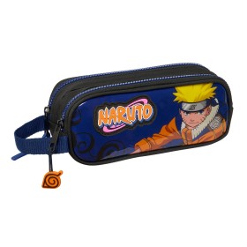 Trousse Fourre-Tout Double Naruto Ninja Bleu Noir 21 x 8 x 6 cm: Plus de 300.000 produits de grandes marques en vente directe à 