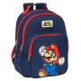 Cartable Super Mario World Blue marine 32 x 42 x 15 cm: Plus de 300.000 produits de grandes marques en vente directe à prix usin