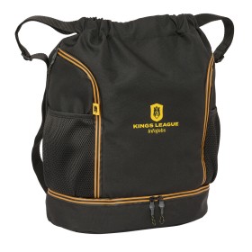 Sac à dos serré par des ficelles Kings League Noir 35 x 40 x 1 cm: Plus de 300.000 produits de grandes marques en vente directe 