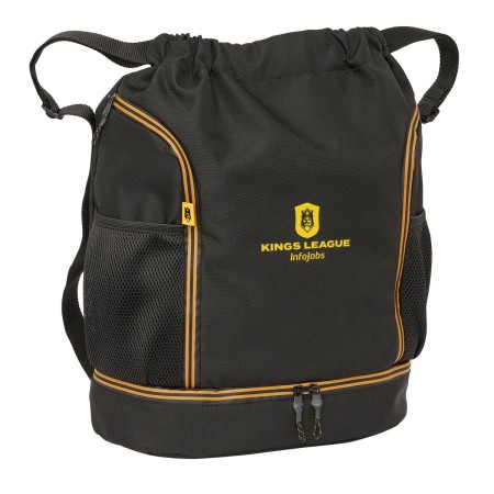 Sac à dos serré par des ficelles Kings League Noir 35 x 40 x 1 cm: Plus de 300.000 produits de grandes marques en vente directe 