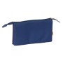 Trousse Fourre-Tout Triple Kings League Jijantes Bordeaux Blue marine 22 x 12 x 3 cm: Plus de 300.000 produits de grandes marque