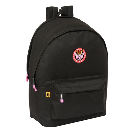 Sac à Dos pour Portable et Tablette avec Sortie USB Kings League +usb kings league Noir 31 x 44 x 18 cm: Plus de 300.000 produit