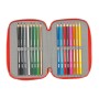 Pochette à crayons triple Super Mario World Blue marine 12,5 x 19,5 x 5,5 cm 36 Pièces: Plus de 300.000 produits de grandes marq