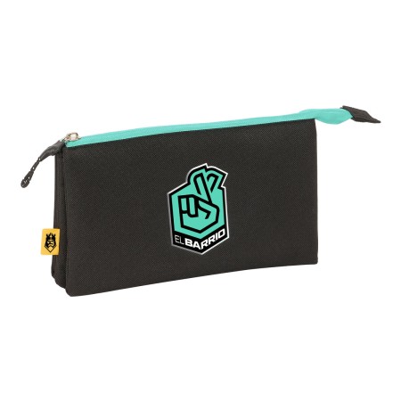 Trousse Fourre-Tout Triple Kings League El barrio Noir 22 x 12 x 3 cm: Plus de 300.000 produits de grandes marques en vente dire