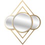 Miroir mural Alexandra House Living Doré Métal Géométrique 80 x 3 x 65 cm: Plus de 300.000 produits de grandes marques en vente 