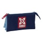 Trousse Fourre-Tout Triple Munich Royal Bleu 22 x 12 x 3 cm: Plus de 300.000 produits de grandes marques en vente directe à prix