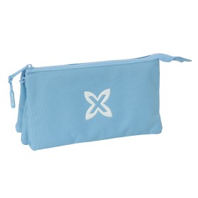 Trousse Fourre-Tout Triple Munich Basic Bleu 22 x 12 x 3 cm: Plus de 300.000 produits de grandes marques en vente directe à prix