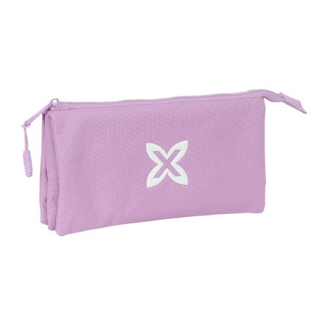 Trousse Fourre-Tout Triple Munich Basic Lila 22 x 12 x 3 cm: Plus de 300.000 produits de grandes marques en vente directe à prix