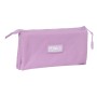 Trousse Fourre-Tout Triple Munich Basic Lila 22 x 12 x 3 cm: Plus de 300.000 produits de grandes marques en vente directe à prix