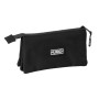 Trousse Fourre-Tout Triple Munich Negro Noir 22 x 12 x 3 cm: Plus de 300.000 produits de grandes marques en vente directe à prix