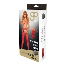 Bas Guilty Pleasure Rouge (L): Plus de 300.000 produits de grandes marques en vente directe à prix usine sur cadeaufou.com. Labe