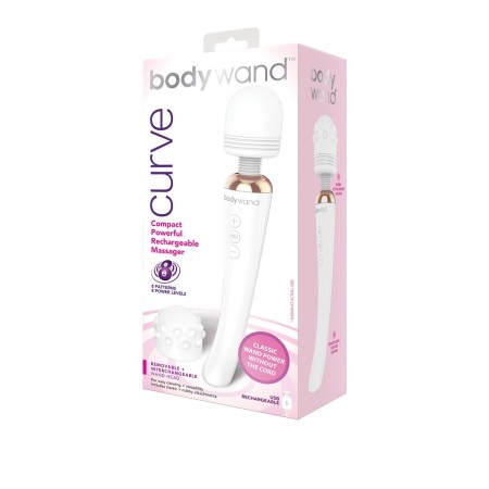 PalmPower -Recharge deMasseur PalmPower Curve Bodywand Bodywand Curve Blanc: Plus de 300.000 produits de grandes marques en vent