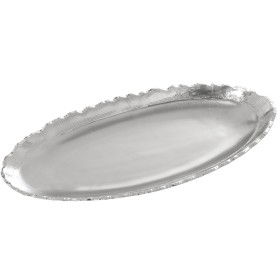 Centre de Table Alexandra House Living Argenté Céramique 5 x 41 x 18 cm: Plus de 300.000 produits de grandes marques en vente di