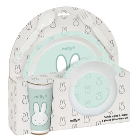 Set de vaisselle pour enfants Miffy Menta (5 Pièces): Plus de 300.000 produits de grandes marques en vente directe à prix usine 