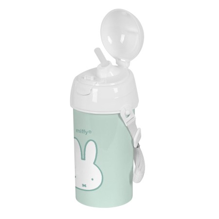 Bouteille avec Couvercle et Paille Miffy Menta Menthe PVC 500 ml: Plus de 300.000 produits de grandes marques en vente directe à