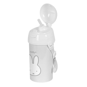 Bouteille avec Couvercle et Paille Miffy Niebla Gris PVC 500 ml: Plus de 300.000 produits de grandes marques en vente directe à 