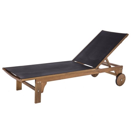 Chaise longue Nina Nina Noir 200 x 65 x 85 cm: Plus de 300.000 produits de grandes marques en vente directe à prix usine sur cad
