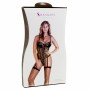 Ensemble de Lingerie S Pleasures Noir/Argenté (Taille unique): Plus de 300.000 produits de grandes marques en vente directe à pr