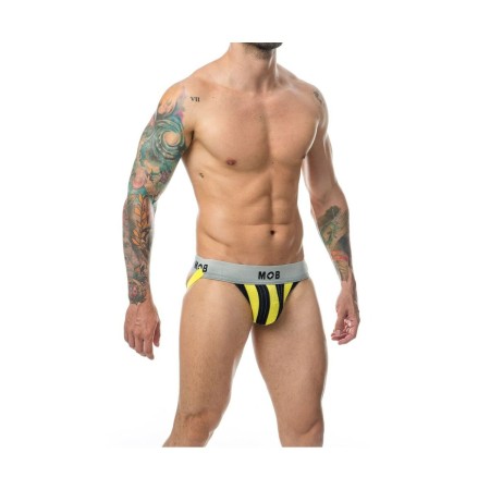 Tanga Mob Eroticwear Jaune Noir L: Plus de 300.000 produits de grandes marques en vente directe à prix usine sur cadeaufou.com. 