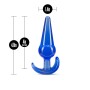 Plug Anal Blush B yours Bleu (8,9 cm): Plus de 300.000 produits de grandes marques en vente directe à prix usine sur cadeaufou.c