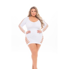 Robe Pink Lipstick Blanc (L): Plus de 300.000 produits de grandes marques en vente directe à prix usine sur cadeaufou.com. Label