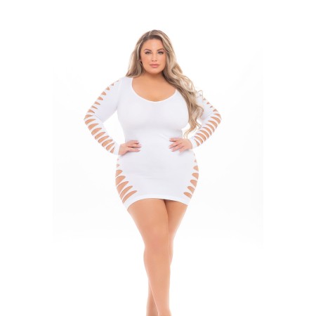 Robe Pink Lipstick Blanc (L): Plus de 300.000 produits de grandes marques en vente directe à prix usine sur cadeaufou.com. Label