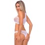 Ensemble de Lingerie Pink Lipstick Blanc (S/M): Plus de 300.000 produits de grandes marques en vente directe à prix usine sur ca