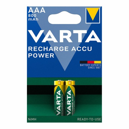 Piles Rechargeables Varta AAA 800MAH 2UD 1,2 V 800 mAh AAA: Plus de 300.000 produits de grandes marques en vente directe à prix