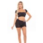 Ensemble de Lingerie Pink Lipstick Noir (Taille unique): Plus de 300.000 produits de grandes marques en vente directe à prix usi