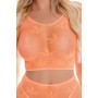 Ensemble de Lingerie Pink Lipstick Orange (Taille unique): Plus de 300.000 produits de grandes marques en vente directe à prix u