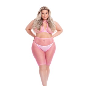 Ensemble de Lingerie Pink Lipstick Rose (XL): Plus de 300.000 produits de grandes marques en vente directe à prix usine sur cade