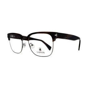 Monture de Lunettes Homme Lanvin LNV2109-206 Marron Ø 53 mm: Plus de 300.000 produits de grandes marques en vente directe à prix