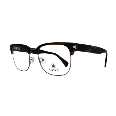 Monture de Lunettes Homme Lanvin LNV2109-206 Marron Ø 53 mm: Plus de 300.000 produits de grandes marques en vente directe à prix