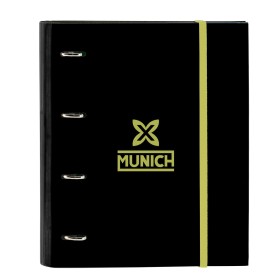 Reliure à anneaux Munich Beat Noir 27 x 32 x 3.5 cm: Plus de 300.000 produits de grandes marques en vente directe à prix usine s