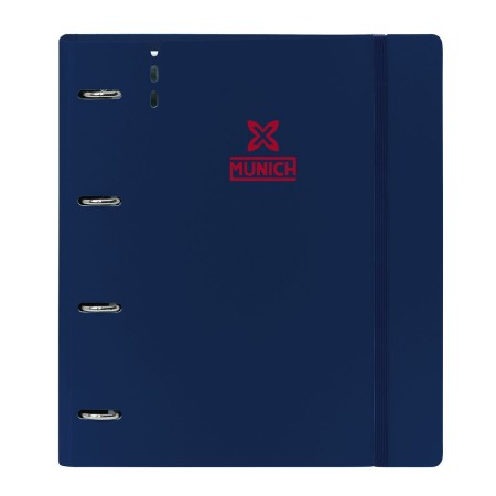 Reliure à anneaux Munich Royal Bleu 27 X 32 X 4 cm: Plus de 300.000 produits de grandes marques en vente directe à prix usine su